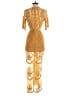 Socialite Gold Romper Size XS - photo 2