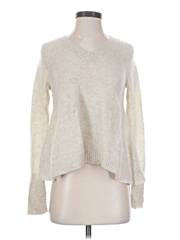 White + Warren Cashmere Pullover Sweater (view 1)