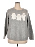 Cupcakes & Cashmere Gray Pullover Sweater Size 2X - photo 1