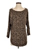 Market and Spruce Animal Print Brown Pullover Sweater Size S - photo 1