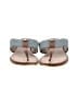 MICHAEL Michael Kors Silver Flip Flops Size 9 1/2 - photo 2