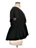 Arula Black Short Sleeve Blouse Size XL - photo 4