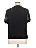 CeCe 100% Polyester Black Short Sleeve Top Size 1X - photo 2