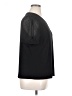 CeCe 100% Polyester Black Short Sleeve Top Size 1X - photo 4