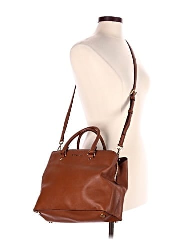 MICHAEL Michael Kors Leather Satchel (view 2)
