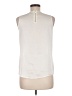 Calvin Klein 100% Polyester Ivory Sleeveless Blouse Size M (petite) - photo 2