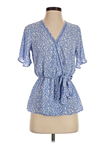 Sienna Sky Short Sleeve Blouse (view 1)