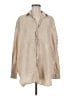Frank & Eileen Tan Long Sleeve Button-Down Shirt Size M - photo 1