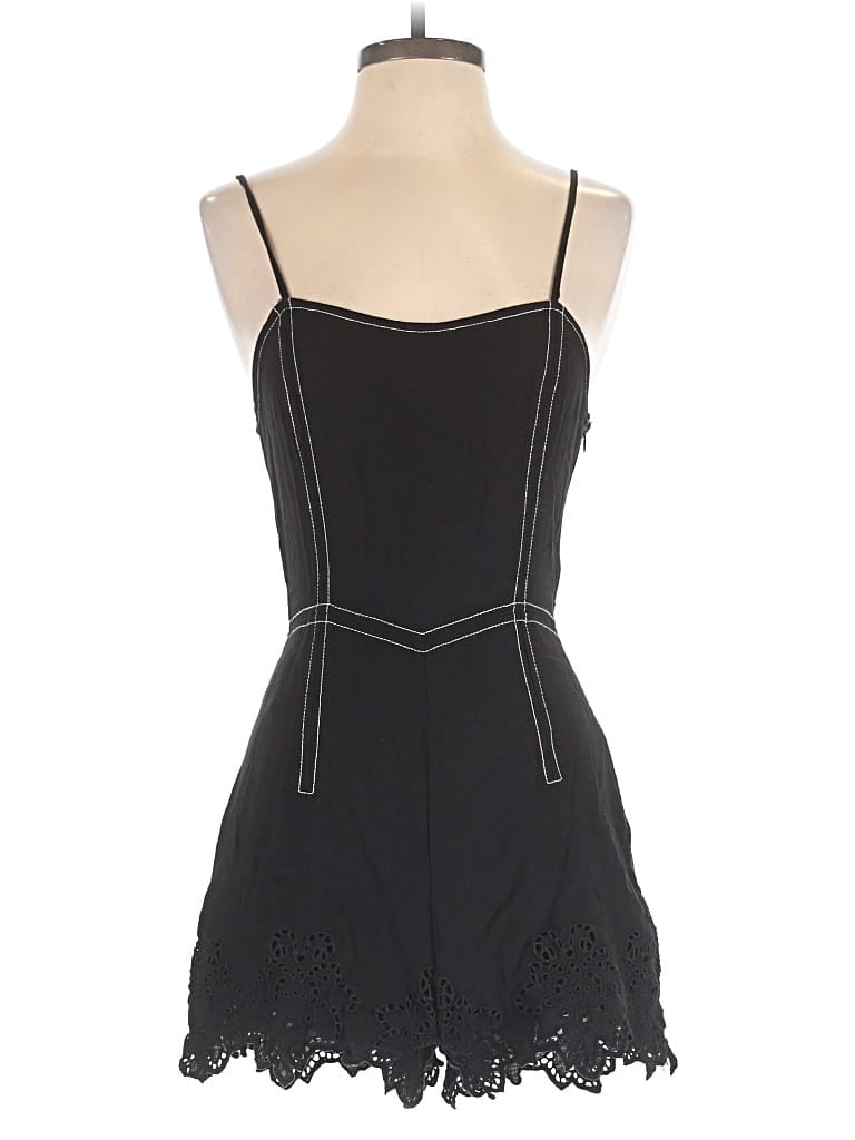 Pre-owned Zara Romper In Black