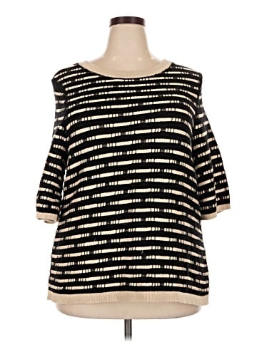 Nic + Zoe 3/4 Sleeve Top (view 1)
