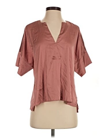 Worthington Short Sleeve Blouse (view 1)