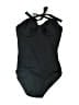 J.Crew Solid Black One Piece Swimsuit Size 8 - photo 1
