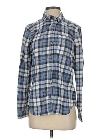 Aeropostale Long Sleeve Button-Down Shirt (view 1)