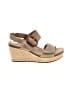 Aetrex Tan Wedges Size 8 1/2 - photo 1