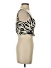Stradivarius Ivory Sleeveless Top Size S - photo 4