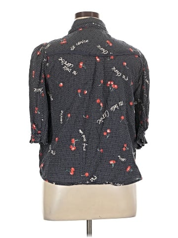 Democracy 3/4 Sleeve Button-Down Shirt (view 2)