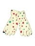 Lands' End 100% Polyester Stars Ivory Gloves Size M - photo 1