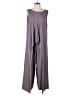 Eileen Fisher Solid Gray Jumpsuit Size L - photo 1