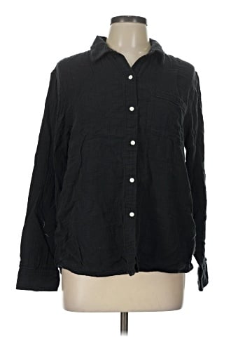 Quince Long Sleeve Button-Down Shirt (view 1)