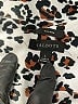Talbots Animal Print White Long Sleeve Blouse Size L - photo 7