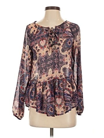 Luxe Apothetique Long Sleeve Blouse (view 1)
