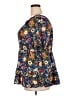 BLOOMCHIC 100% Polyester Blue Short Sleeve Blouse Size 18 - photo 5