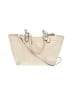 Coach Solid Ivory Leather Satchel One size - photo 1