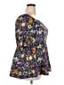 BLOOMCHIC 100% Polyester Blue Short Sleeve Blouse Size 18 - photo 4