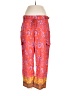Sundance Paisley Orange Cargo Pants Size L (petite) - photo 1