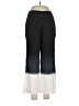 NY Collection Tie-dye Black Casual Pants Size M - photo 1