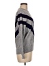 Central Park West Chevron-herringbone Gray Pullover Sweater Size M - photo 4