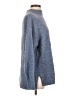Well Worn Blue Turtleneck Sweater Size S - photo 4
