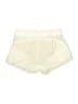 Athleta 100% Polyester Solid White Ivory Athletic Shorts Size M - photo 2