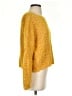 LA MAILLE SEZANE Paris Tweed Yellow Pullover Sweater Size XS - photo 4