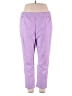 Appleseeds Solid Purple Casual Pants Size 18 - photo 1
