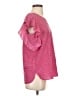 Daniel Rainn 100% Polyester Pink Short Sleeve Blouse Size S - photo 4