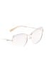 MICHAEL Michael Kors Silver Pink Sunglasses One size - photo 1