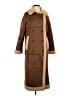 Levi's 100% Polyester Brown Coat Size XS - photo 1