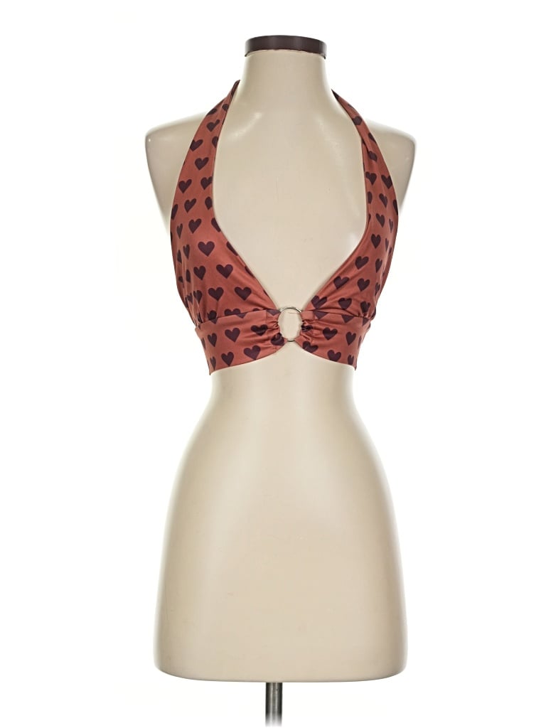 Pre-owned Unbranded Bodysuit In Brown