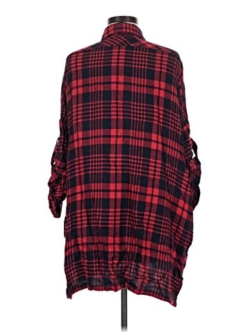 Entro 3/4 Sleeve Button-Down Shirt (view 2)