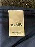 Blair Solid Blue Casual Dress Size XXL - photo 7