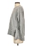 Joe's Jeans Metallic Gray Sweatshirt Size S - photo 5