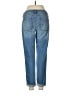 White House Black Market Stripes Blue Jeans Size 4 - photo 2