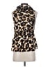 Iz Byer 100% Polyester Brown Sleeveless Blouse Size S - photo 2