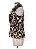 Iz Byer 100% Polyester Brown Sleeveless Blouse Size S - photo 5