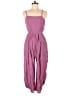 Halara Solid Purple Jumpsuit Size Med Petite - photo 1