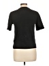 J.Crew 100% Cotton Black Short Sleeve Top Size L - photo 2