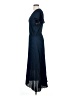 Max Studio 100% Polyester Chevron-herringbone Blue Cocktail Dress Size S (estimated) - photo 5