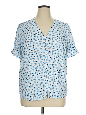 CeCe Short Sleeve Blouse (view 1)