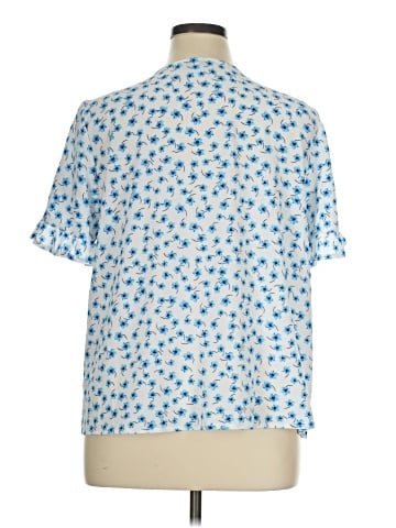 CeCe Short Sleeve Blouse (view 2)
